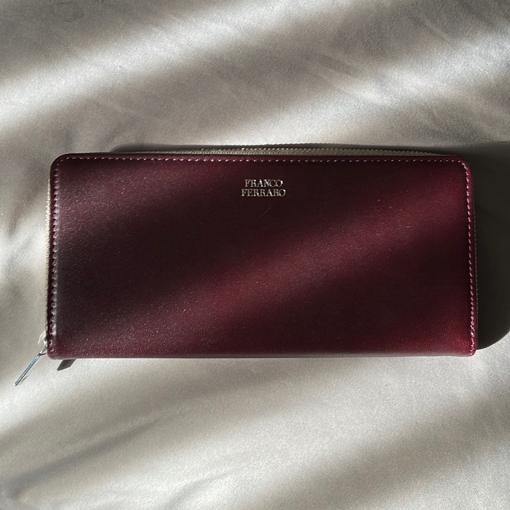 Franco Ferraro Long Zip Wallet - Picture 2 of 9